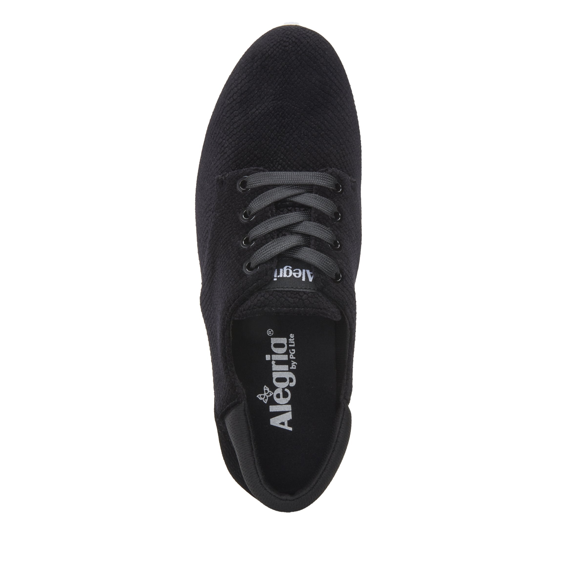 Poly Black Velvet Snake Shoe - Image 4