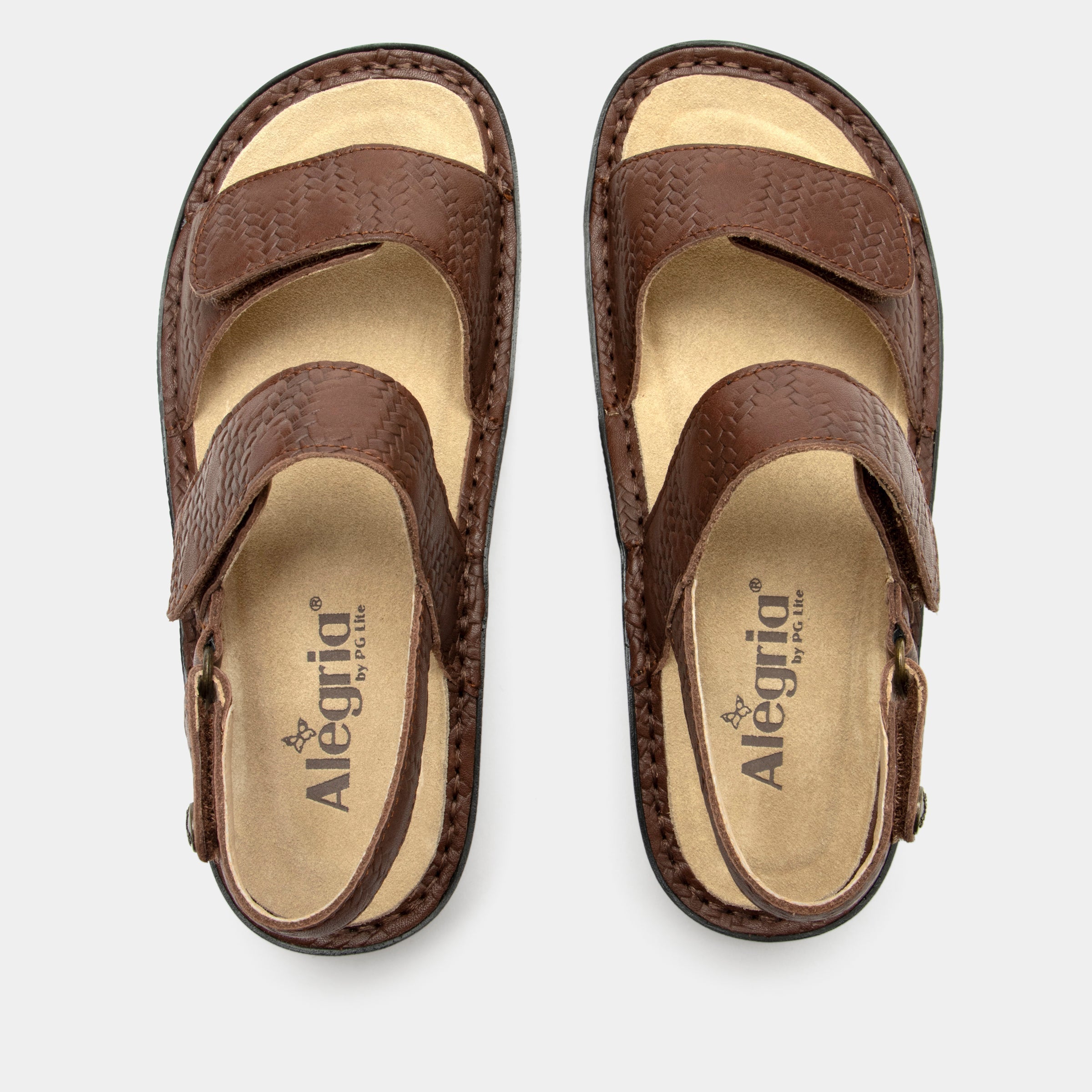 Verona Basketry Coffee Sandal - Image 4